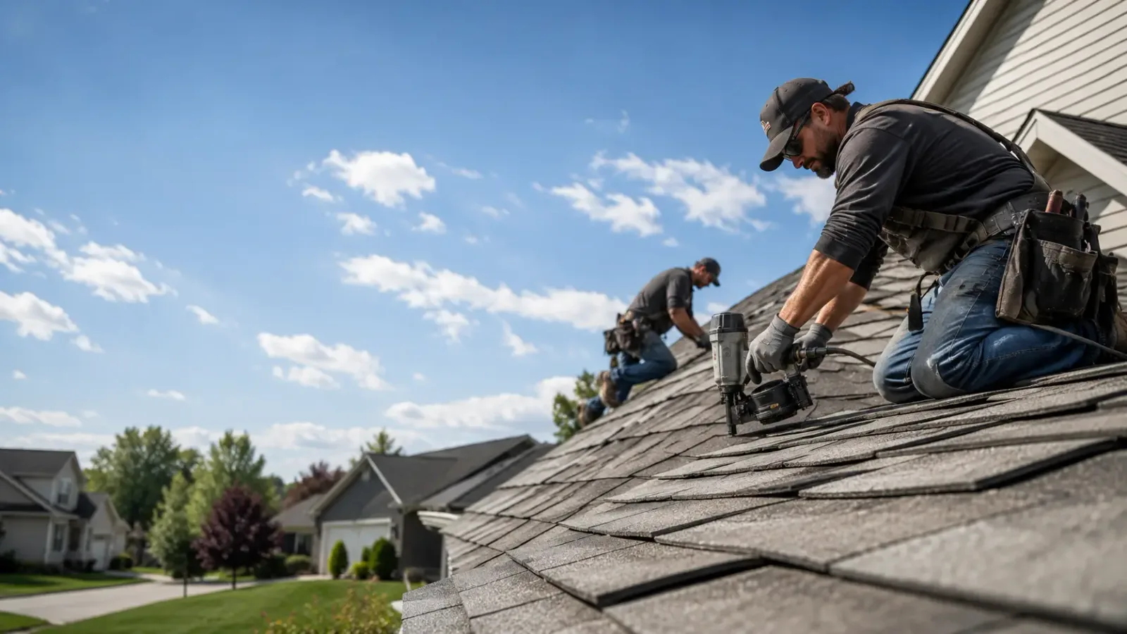 Storm Damage Roof Repair in Elwin, IL near me
